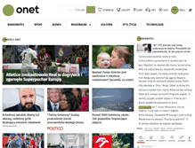 Tablet Screenshot of onet.pl