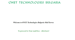 Desktop Screenshot of onet.bg