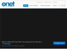 Tablet Screenshot of onet.ma